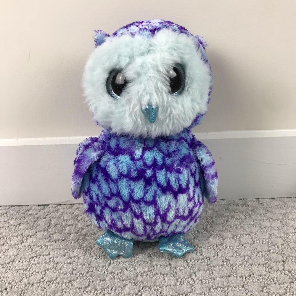 TY Beanie Boo Oscar the OWL Plush 9" 2015